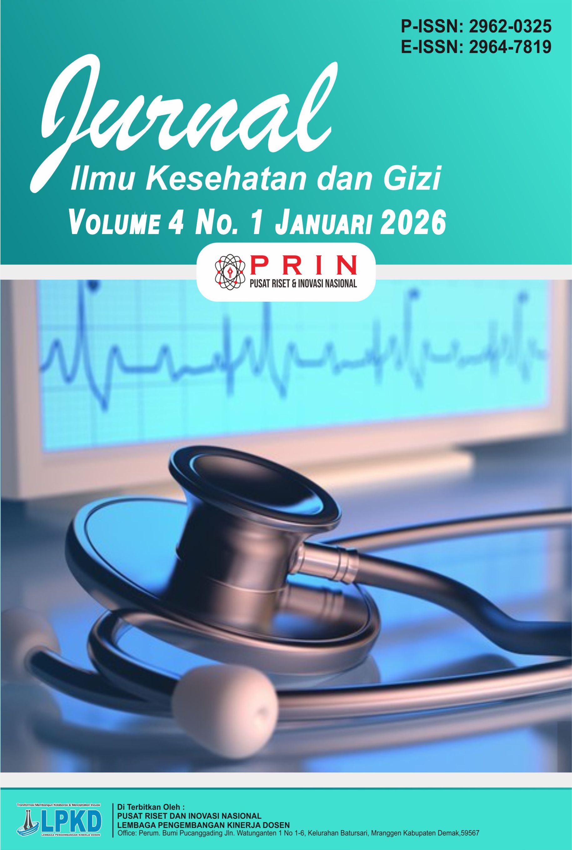					View Vol. 4 No. 1 (2026): Januari: Jurnal Imu Kesehatan dan Gizi
				